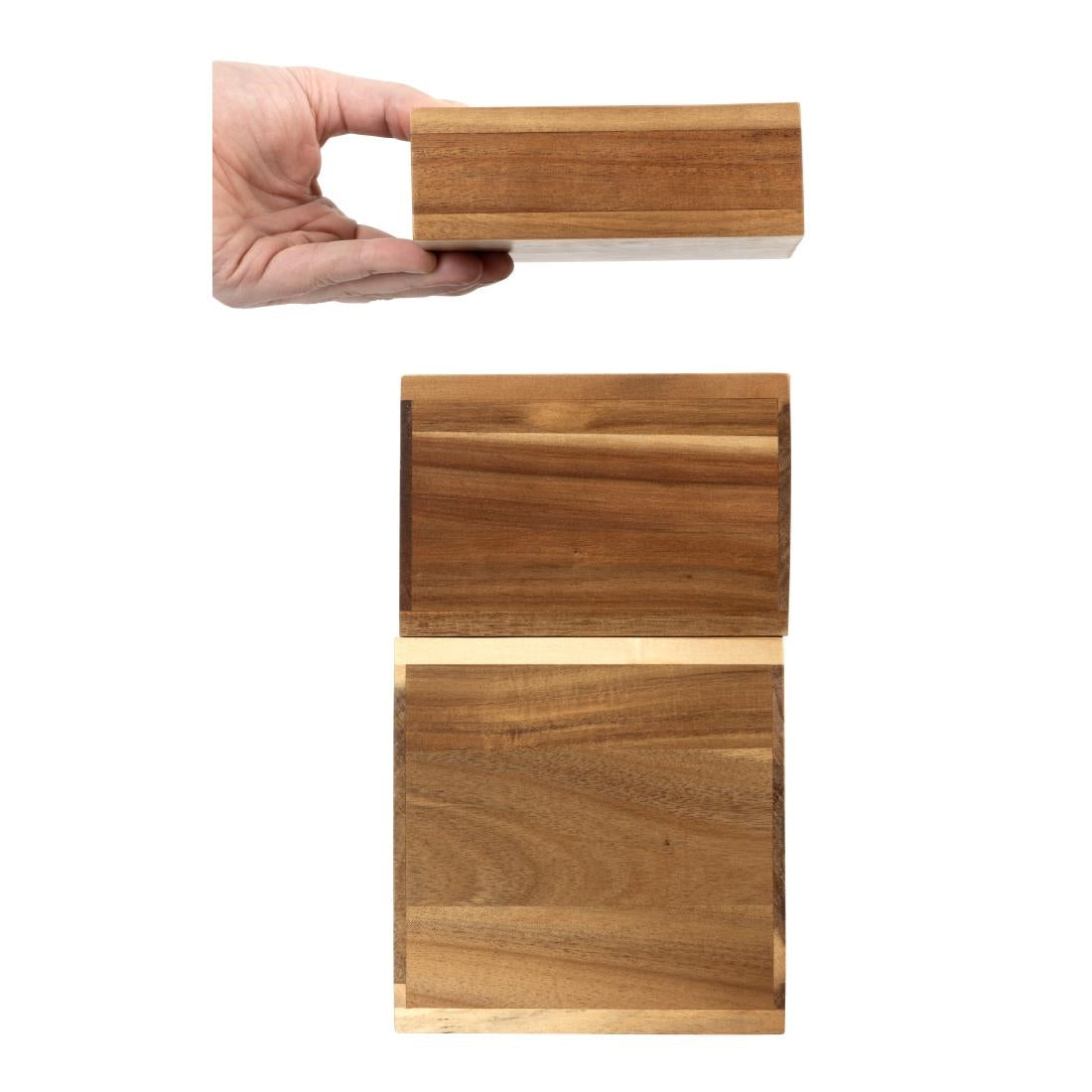 Olympia Acacia Riser Blocks 50/100/150(H)mm (Set of 3) - DF875 Olympia