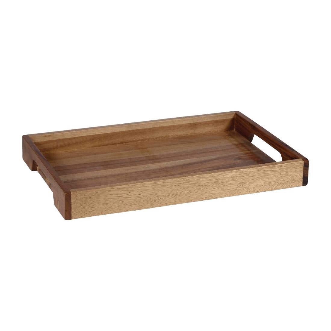 Churchill Alchemy Buffet Wooden Handled Trays 397mm (Pack of 4) - DF980 Churchill Alchemy Fine China Churchill