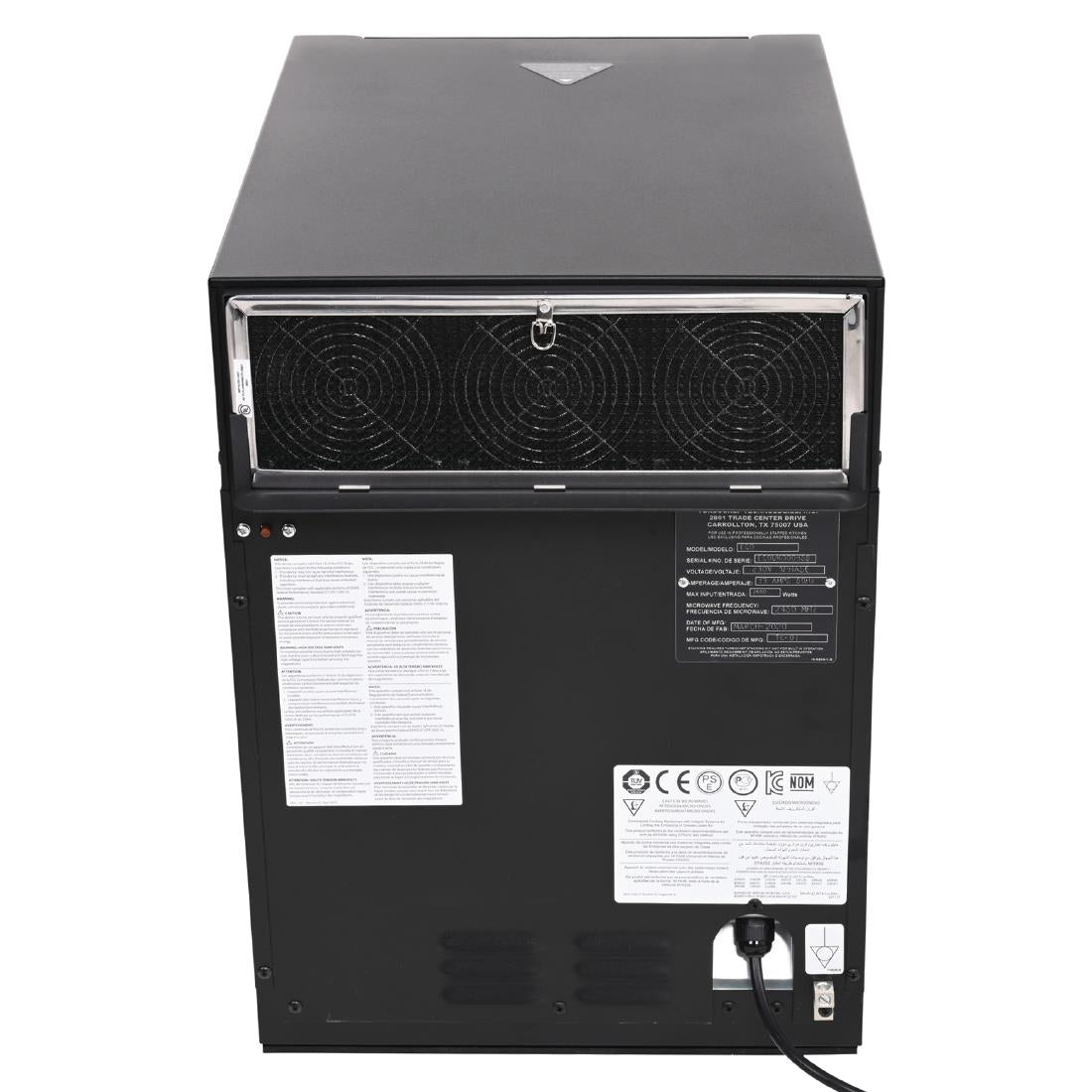 Turbochef Eco Rapid Cook Oven Black - DG036 High Speed Rapid Cook Ovens Turbo Chef