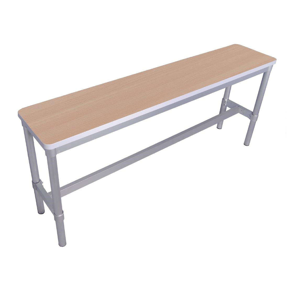 Gopak Enviro Indoor Beech Effect High Bench 1600mm - DG132-BE Benches Gopak