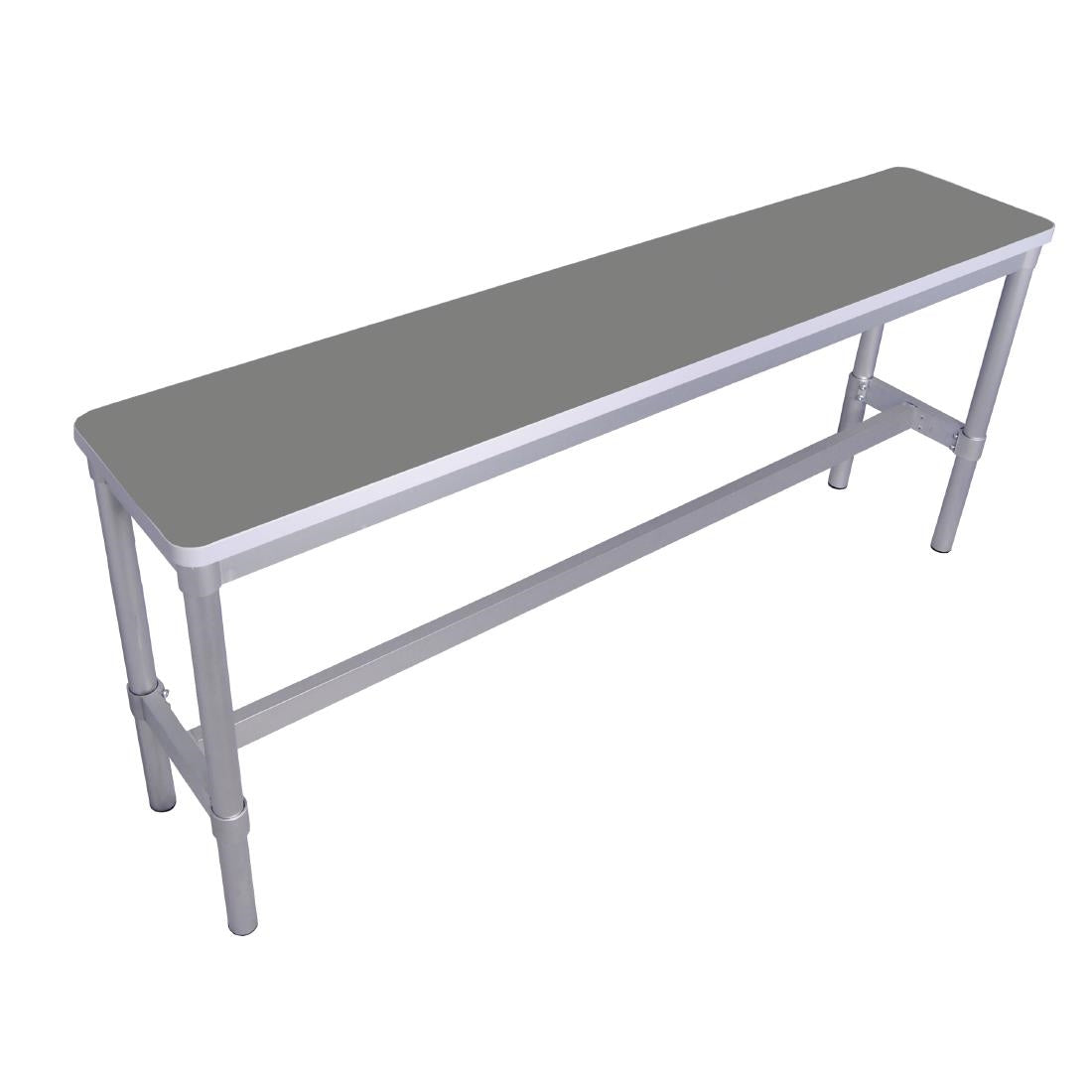 Gopak Enviro Indoor Stormy Grey High Bench 1600mm - DG132-SG Benches Gopak