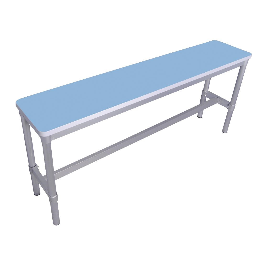 Gopak Enviro Indoor Pastel Blue High Bench 1000mm - DG133-PB Benches Gopak