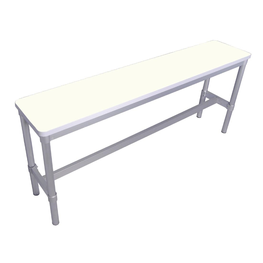 Gopak Enviro Indoor White High Bench 1000mm - DG133-WH Benches Gopak