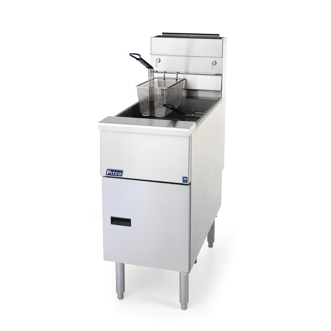 Pitco Single Tank Gas Fryer VF35 Propane Gas - DG160-P Pitco