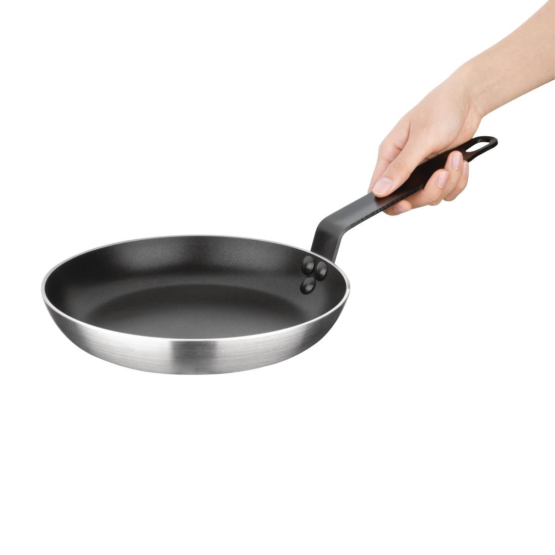 Nisbets Essentials Aluminium Non-Stick Teflon Frying Pan 24cm - DG165 Nisbets Essentials