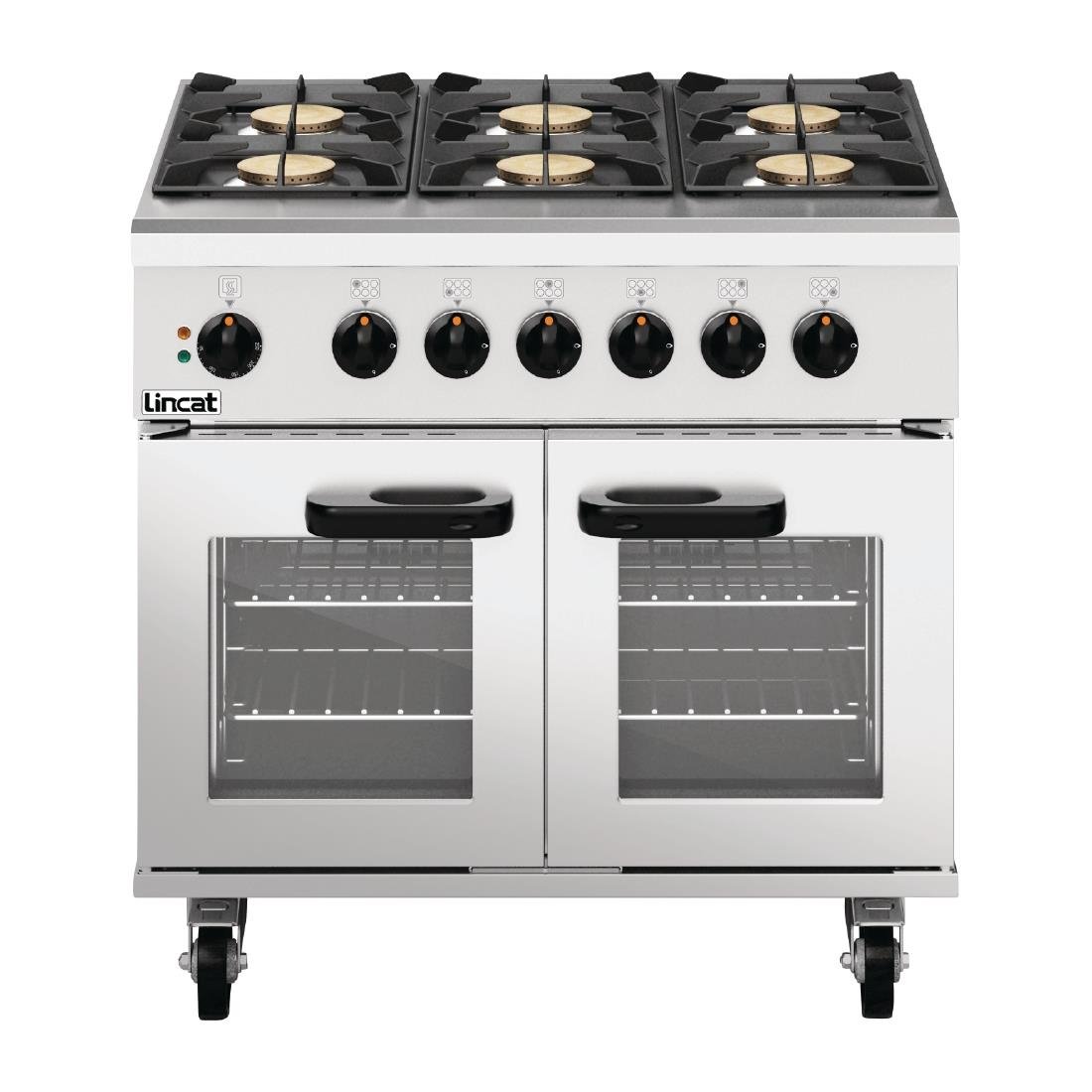 Lincat Phoenix Propane Gas Dual Fuel Oven Range 6 Burners PHDR01/P - DG285-P Lincat