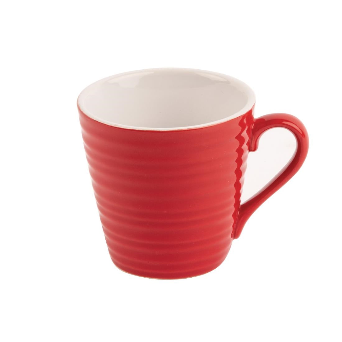 Olympia Cafe Aroma Mug Red - 340ml 11.5fl oz (Box 6) - DH632 Olympia Crockery Olympia