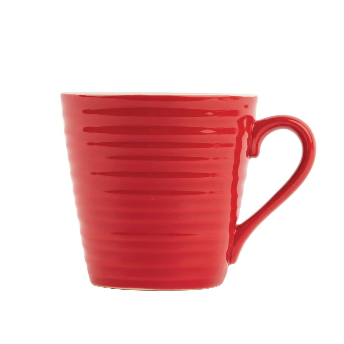Olympia Cafe Aroma Mug Red - 340ml 11.5fl oz (Box 6) - DH632 Olympia Crockery Olympia