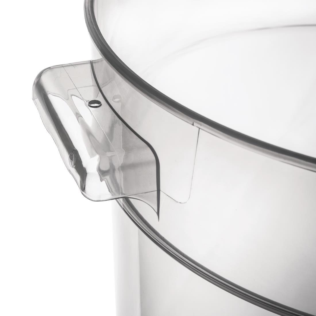 Vogue Polypropylene Round Food Storage Container 20Ltr - DJ962 Vogue