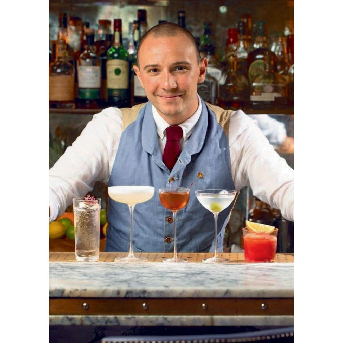 Nude Savage Pony Glasses 135ml (Pack of 6) - DK233 Cocktail Glasses Utopia