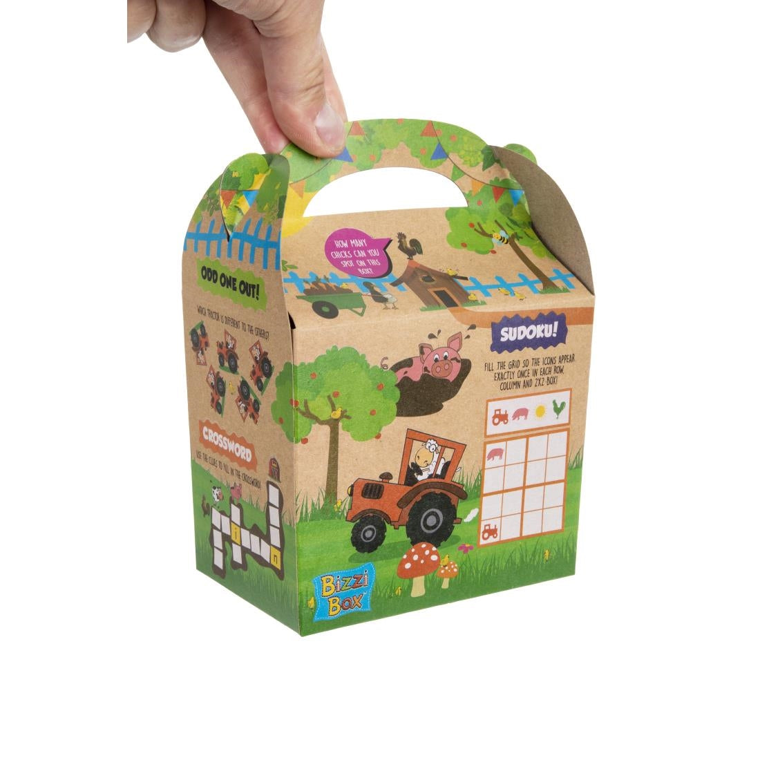 Crafti's Kids Kraft Bizzi Meal Boxes Pet and Farm (Pack of 200) - DK364 Crafti's