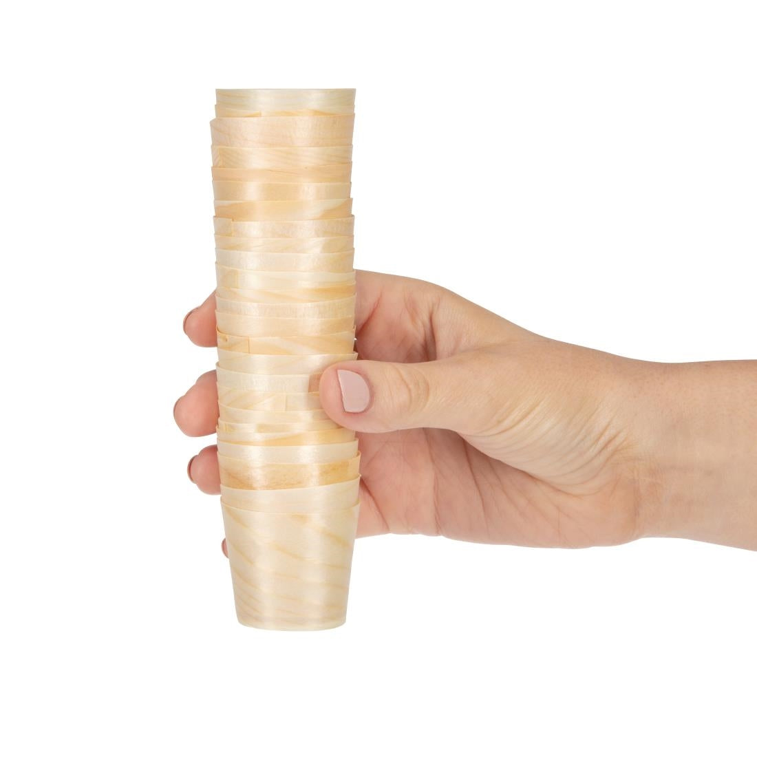 Fiesta Compostable Wooden Sauce Pots 38ml / 1.25oz (Pack of 100) - DK388  Fiesta