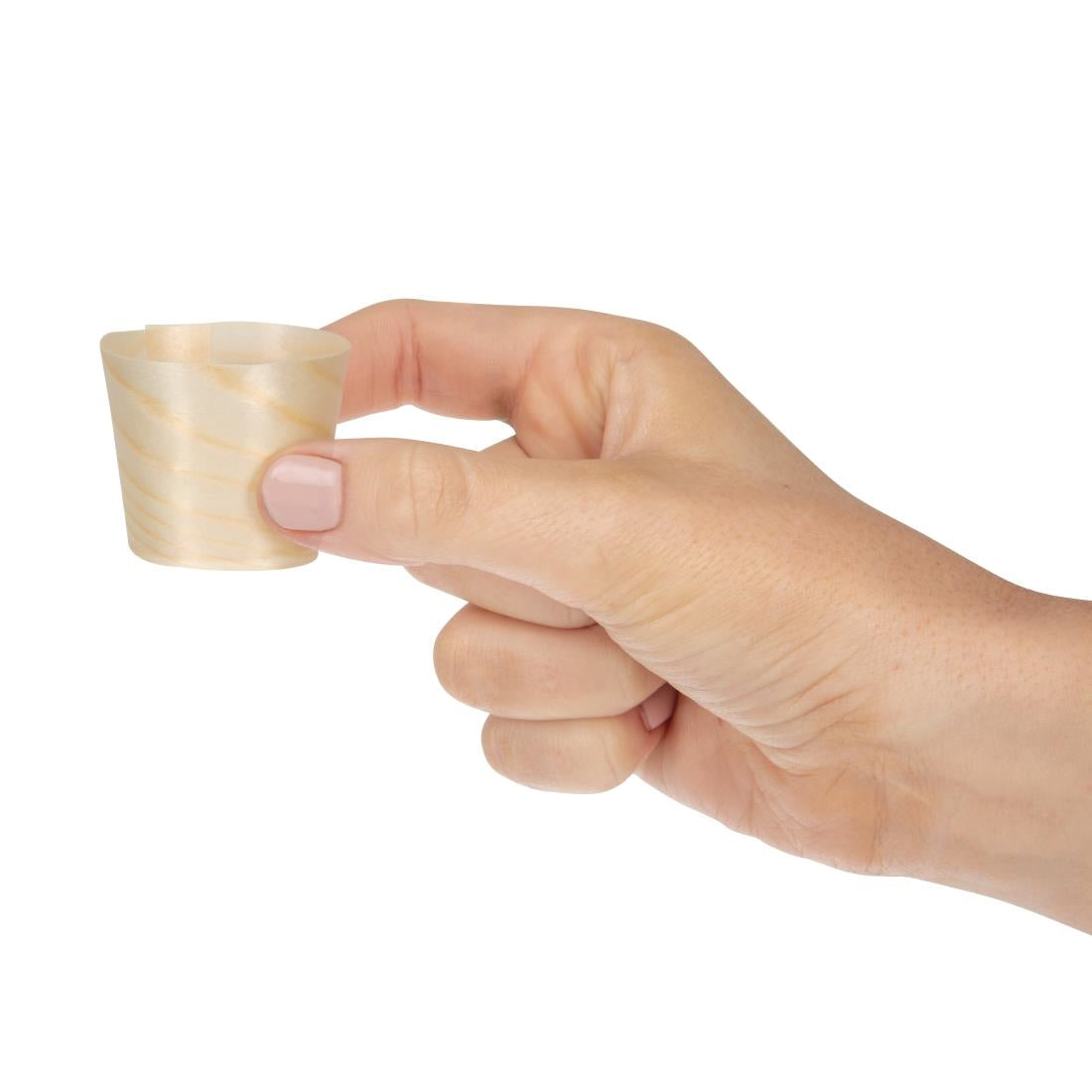 Fiesta Compostable Wooden Sauce Pots 38ml / 1.25oz (Pack of 100) - DK388  Fiesta