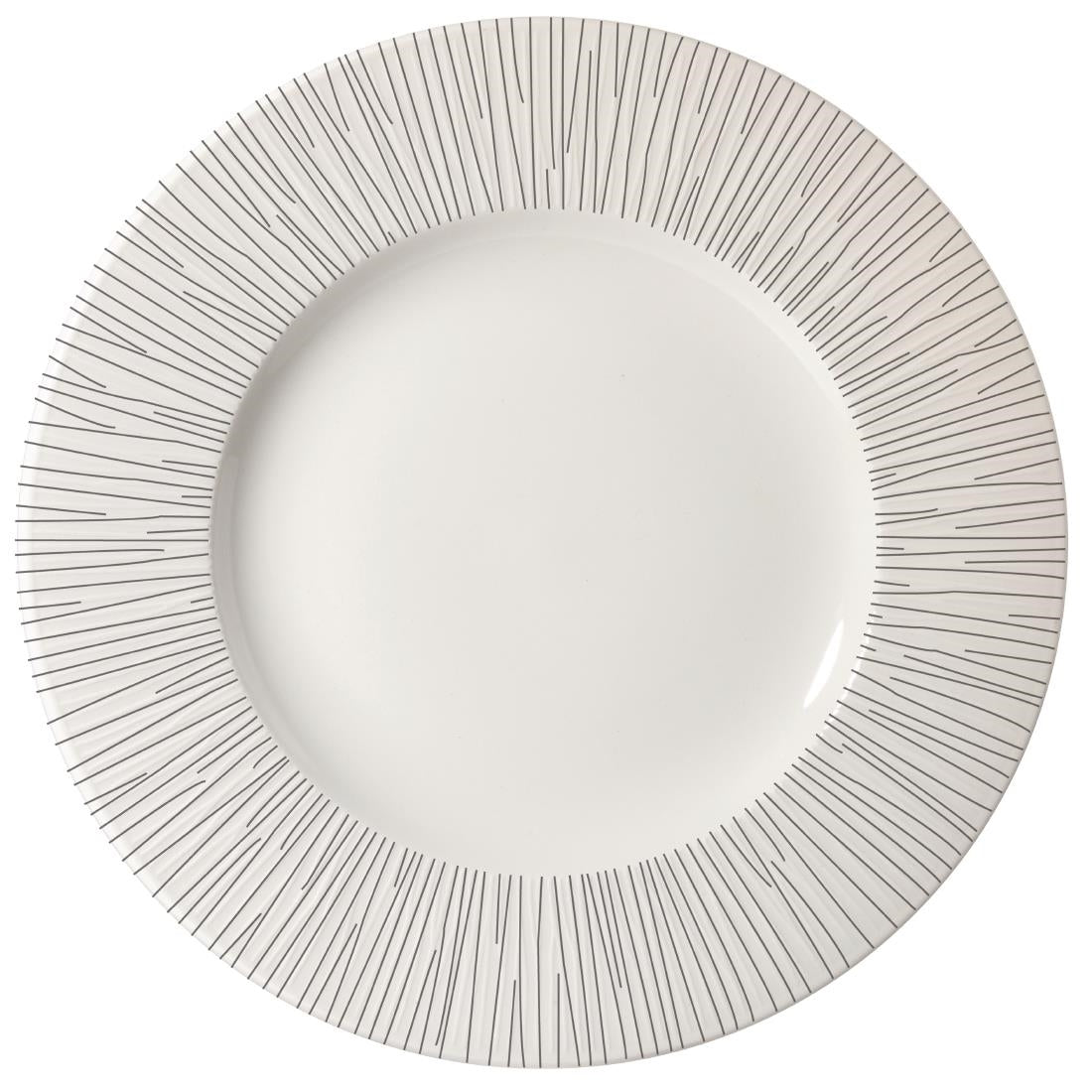 Churchill Bamboo Wide Rim Plate 273mm (Pack of 12) - DK400 Plates Churchill