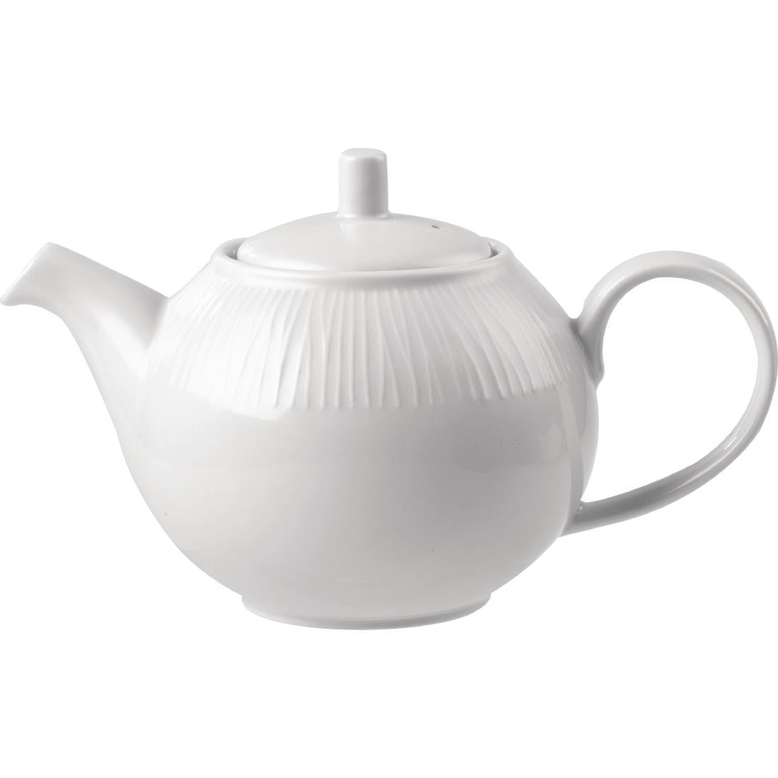 Churchill Bamboo Teapot 443ml (Pack of 4) - DK403 Churchill Super Vitrified Churchill