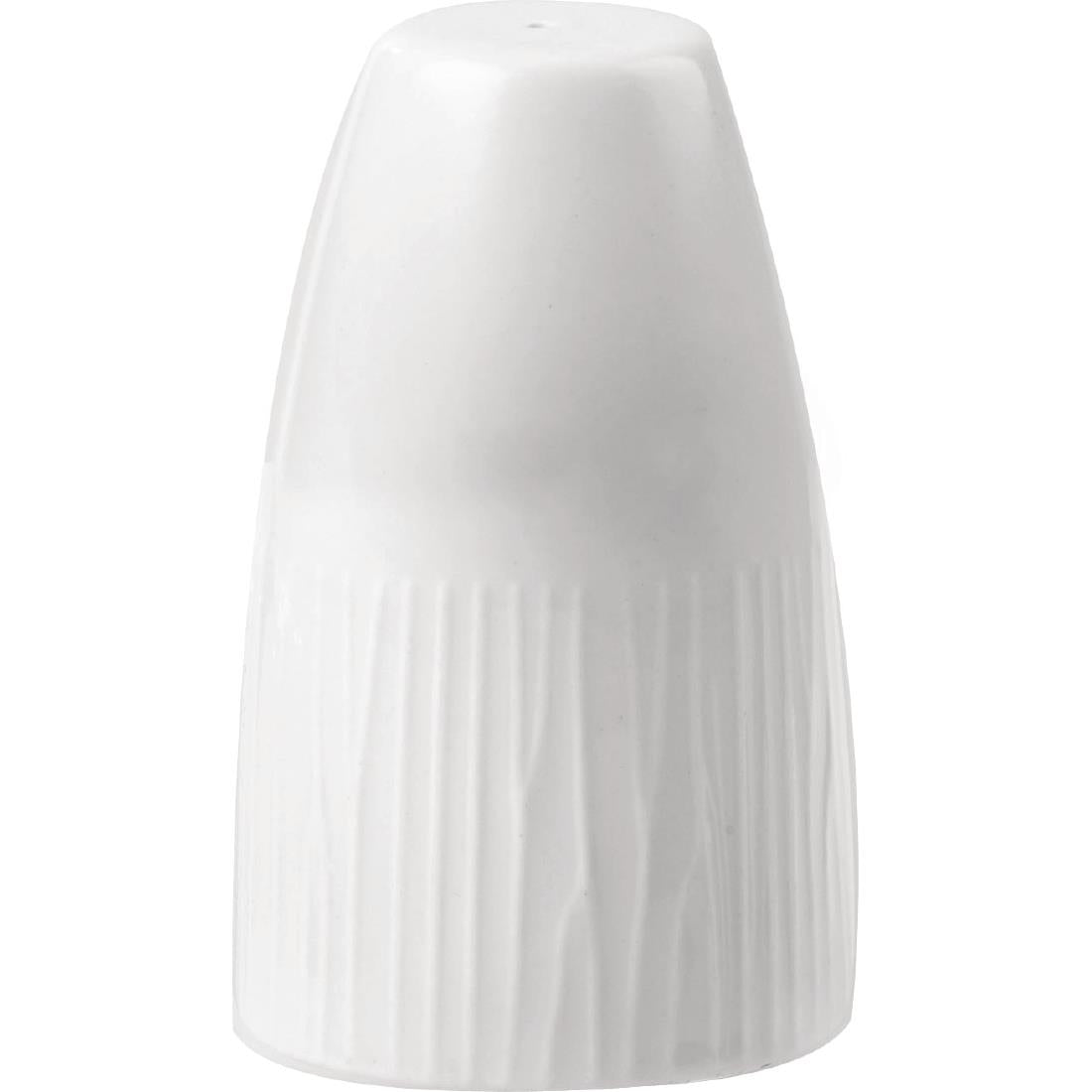 Churchill Bamboo Salt Shaker 69mm (Pack of 12) - DK437 Churchill Super Vitrified Churchill