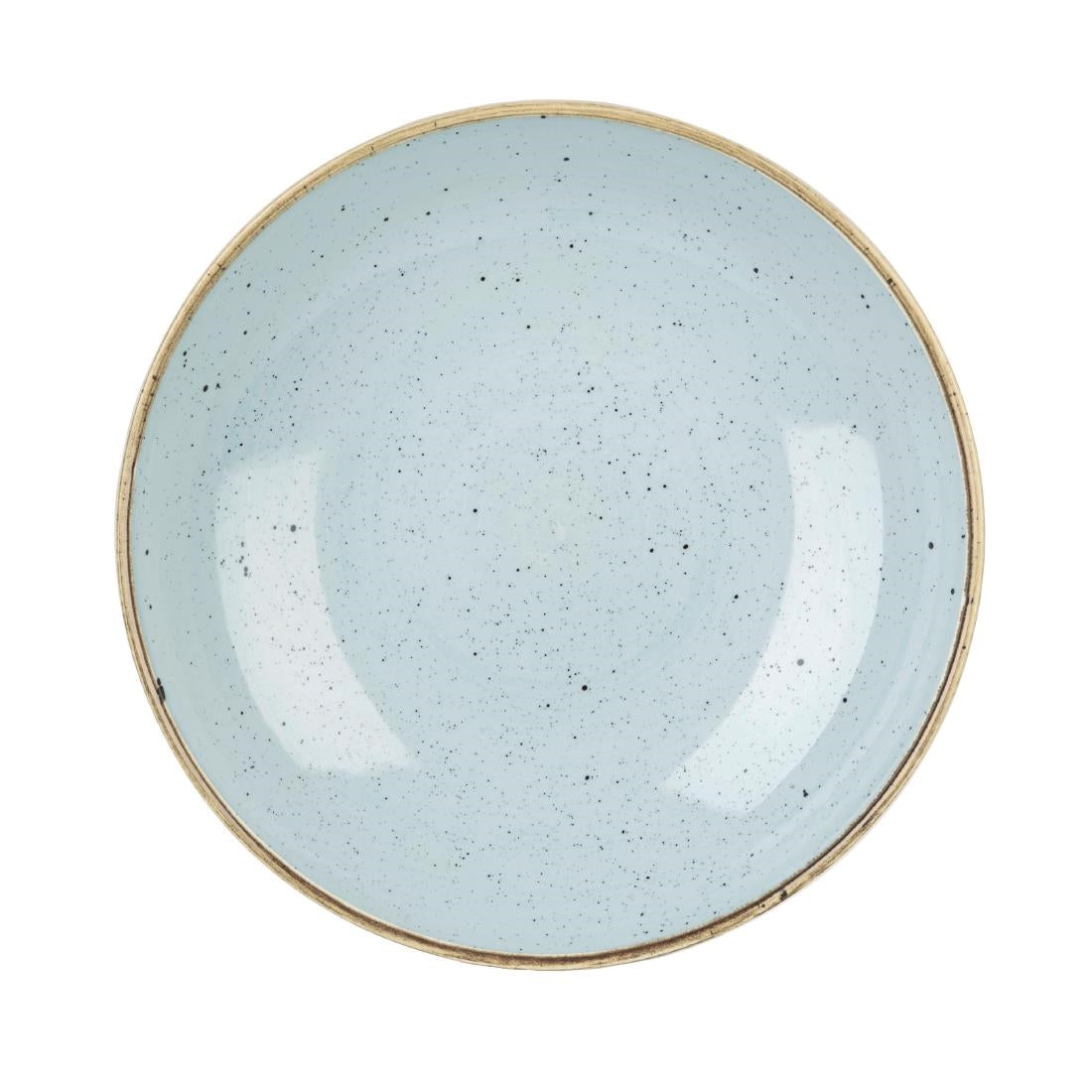 Churchill Stonecast Round Coupe Bowl Duck Egg Blue 220mm (Pack of 12) - DK504 Bowls Churchill