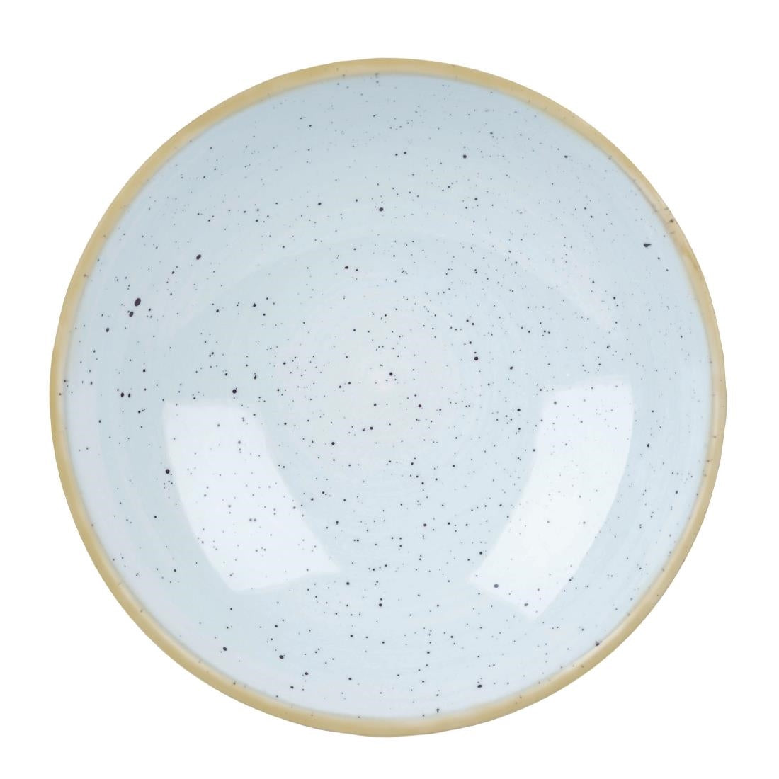 Churchill Stonecast Round Coupe Bowl Duck Egg Blue 200mm (Pack of 12) - DK505 Bowls Churchill