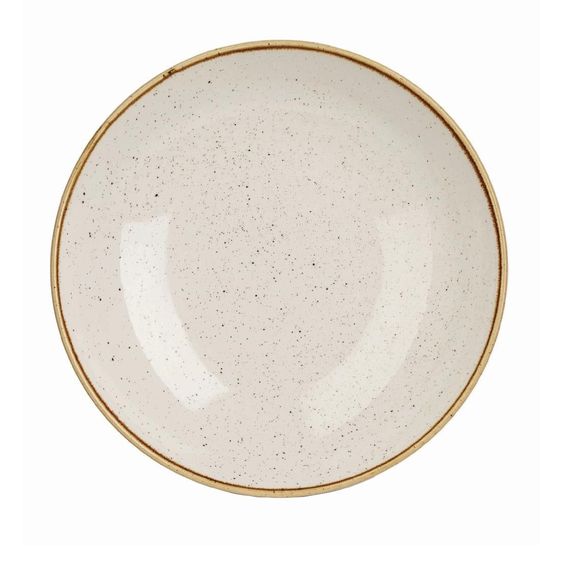 Churchill Stonecast Round Coupe Bowl Barley White 305mm (Pack of 6) - DK521 Bowls Churchill