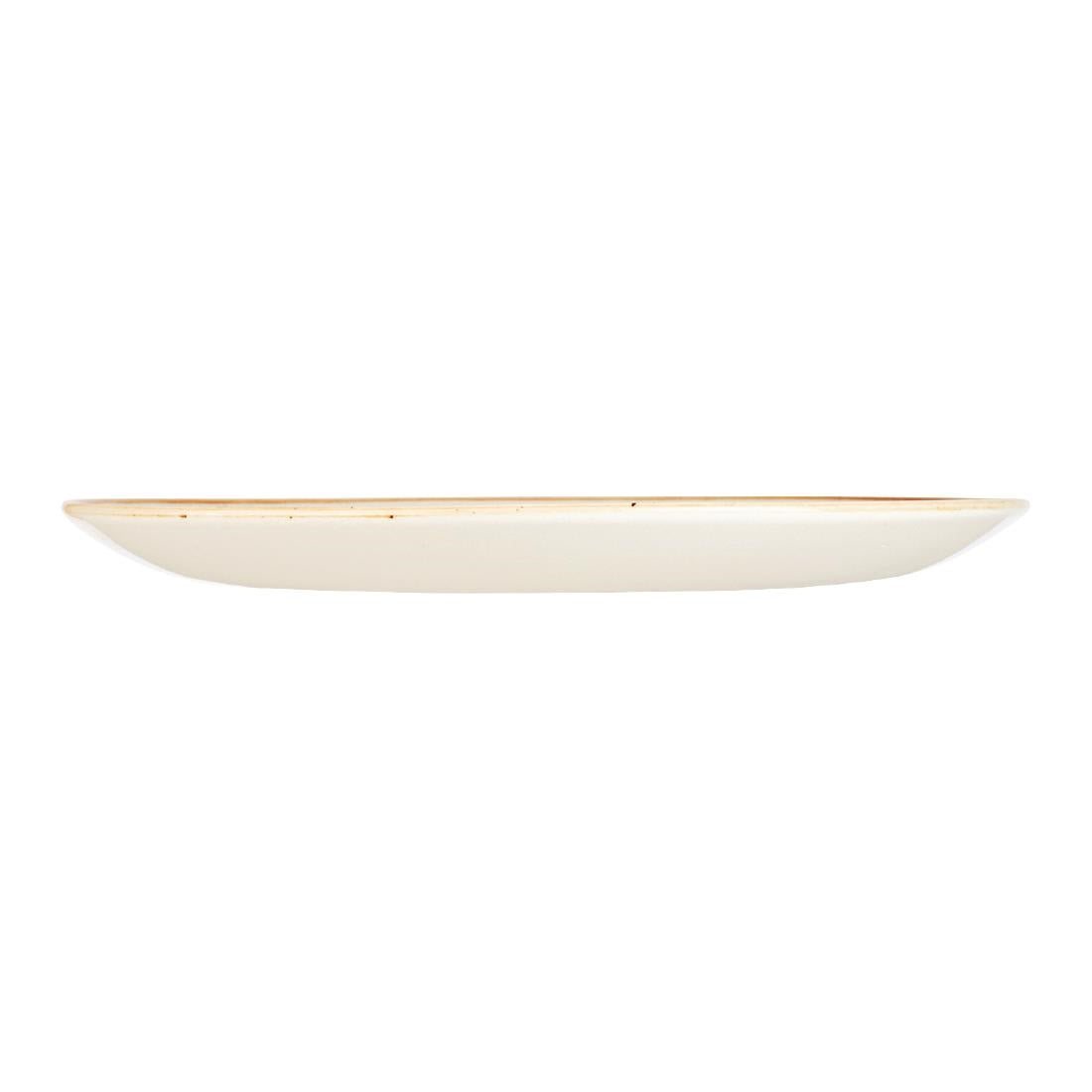 Churchill Stonecast Round Coupe Plate Spiced Orange 185mm (Pack of 12) - DK538 Plates Churchill