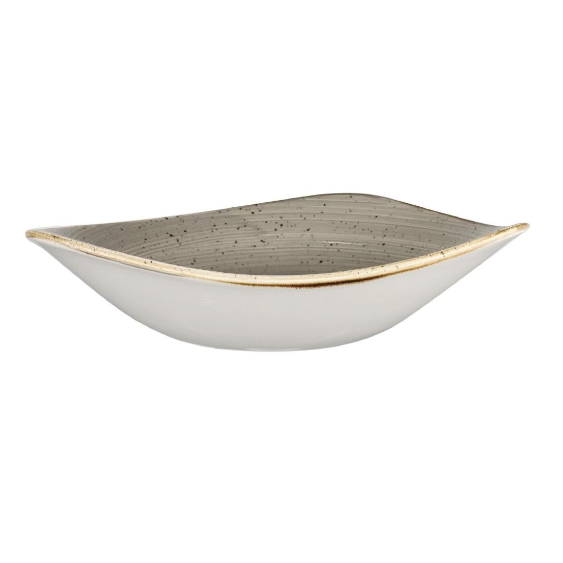 Churchill Stonecast Round Bowl Peppercorn Grey 250mm (Pack of 12) - DK560 Bowls Churchill