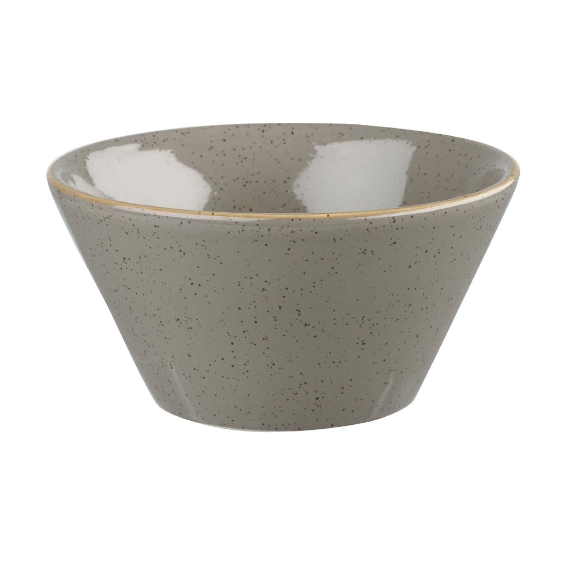 Churchill Stonecast Round Bowl Peppercorn Grey 295mm (Pack of 12) - DK564 Bowls Churchill