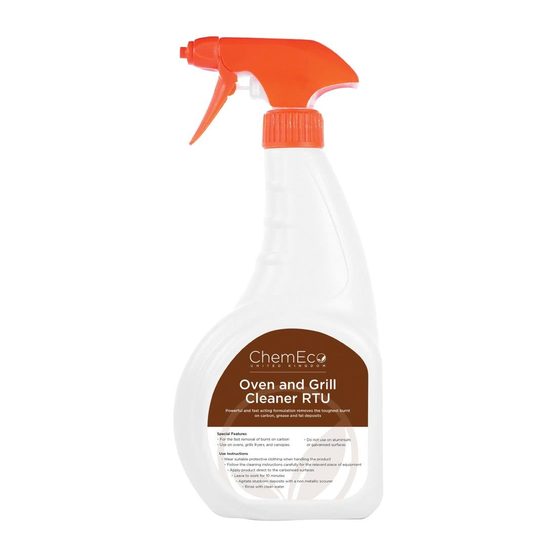 ChemEco Oven and Grill Cleaner Ready To Use 750ml - CH854 ChemEco UK