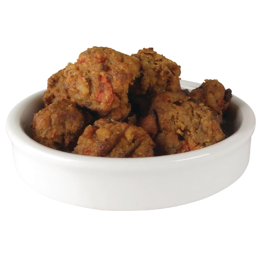 Olympia Mediterranean Stackable Dishes White 102mm (Pack of 6) - DK827 Olympia Crockery Olympia