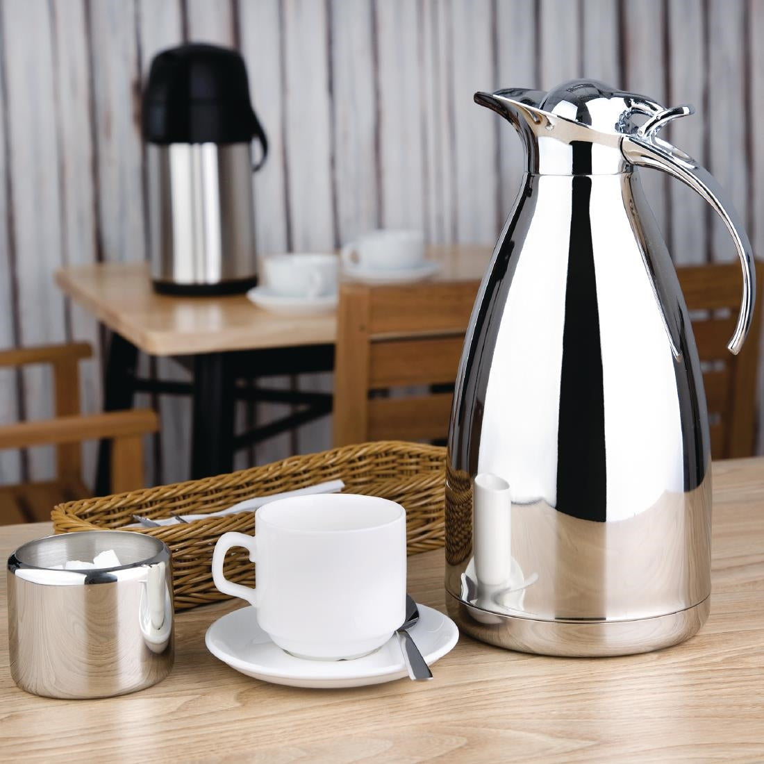 Olympia Vacuum Jug Polished 2Ltr - DL169 Olympia