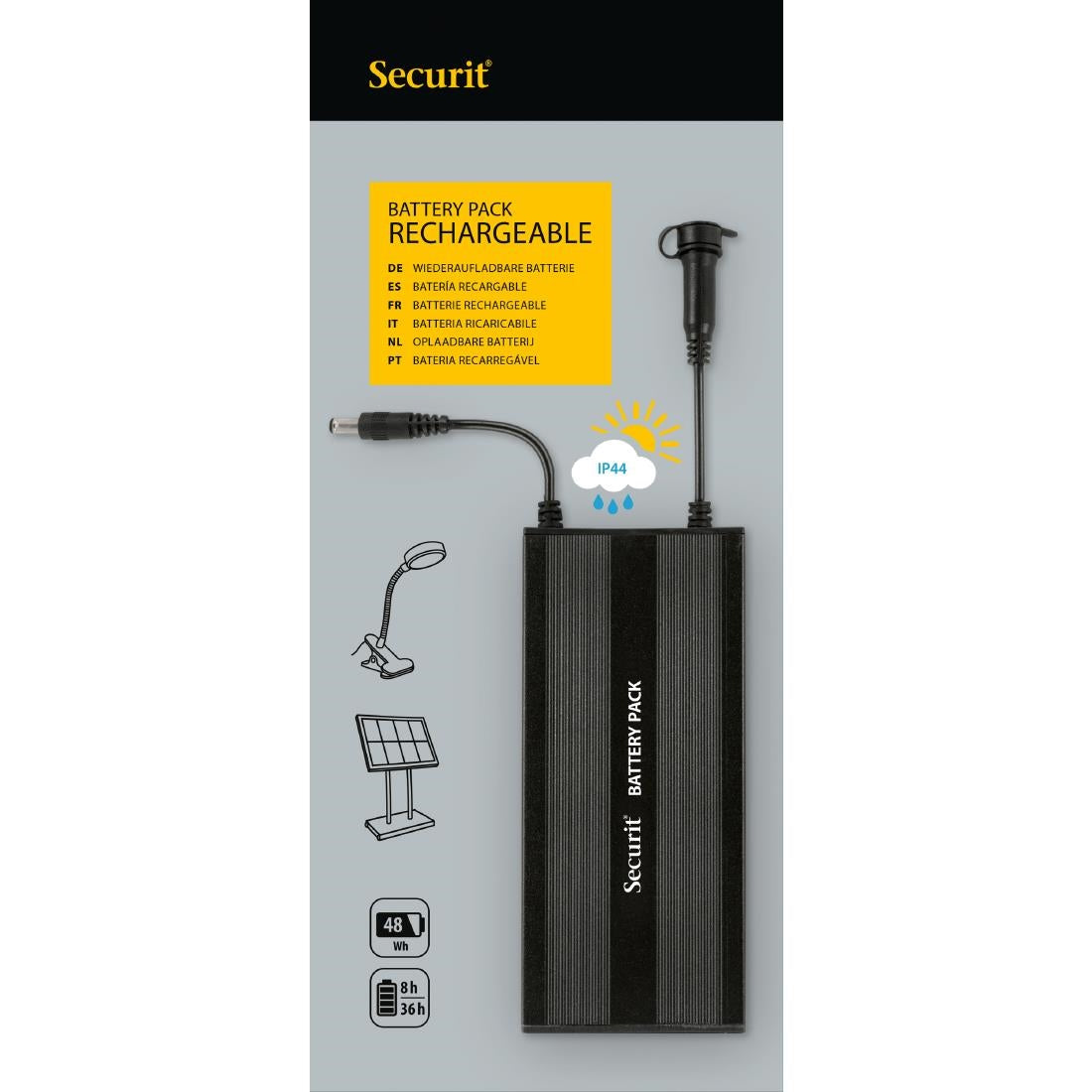 Securit Lithium-ion Battery - DL182 Securit