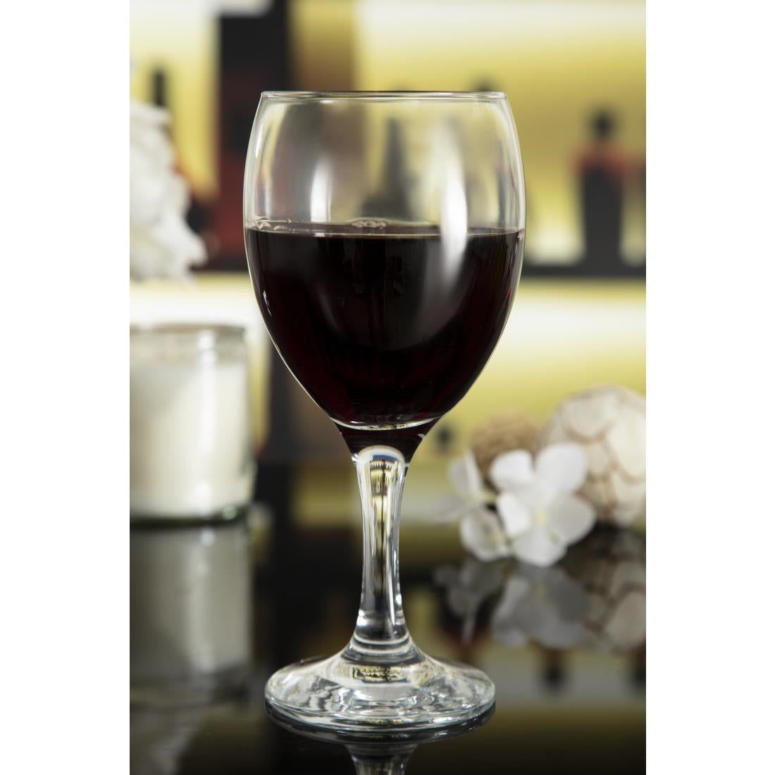 Utopia Imperial Wine Glasses 340ml CE Marked at 125ml 175ml and 250ml (Pack of 12) - DL209 Wine Glasses Utopia
