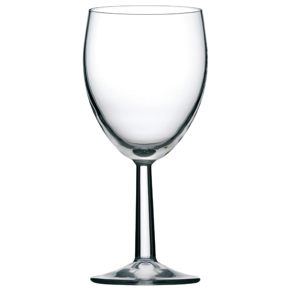 Utopia Saxon Wine Goblets 340ml CE Marked at 125ml 175ml and 250ml (Pack of 48) - DL214 Wine Glasses Utopia