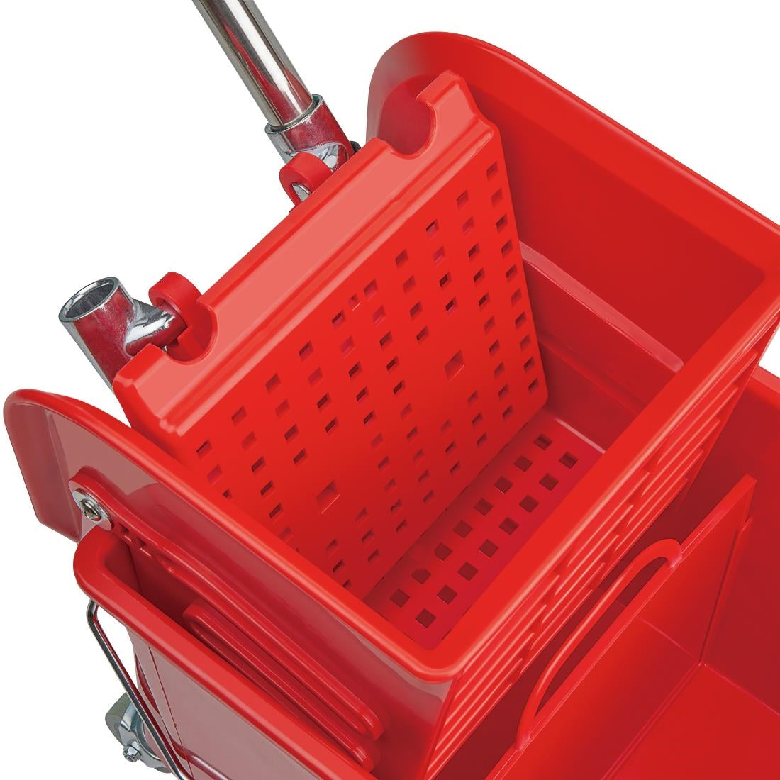Jantex Kentucky Red Mop Bucket and Wringer 20Ltr - DL912 Jantex