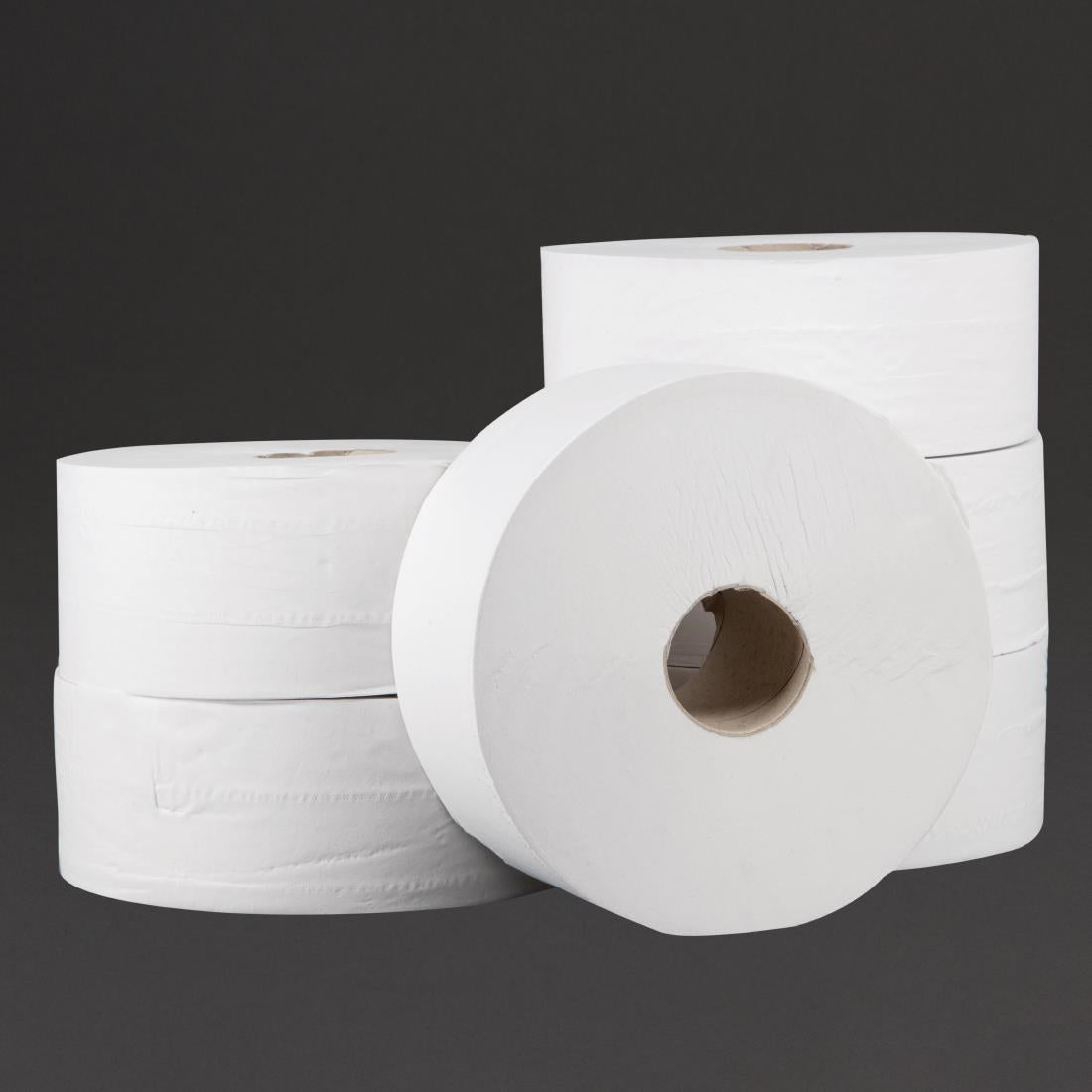 Jantex Jumbo Roll Refill 2ply 300m (Pack of 6) - DL919 Jantex
