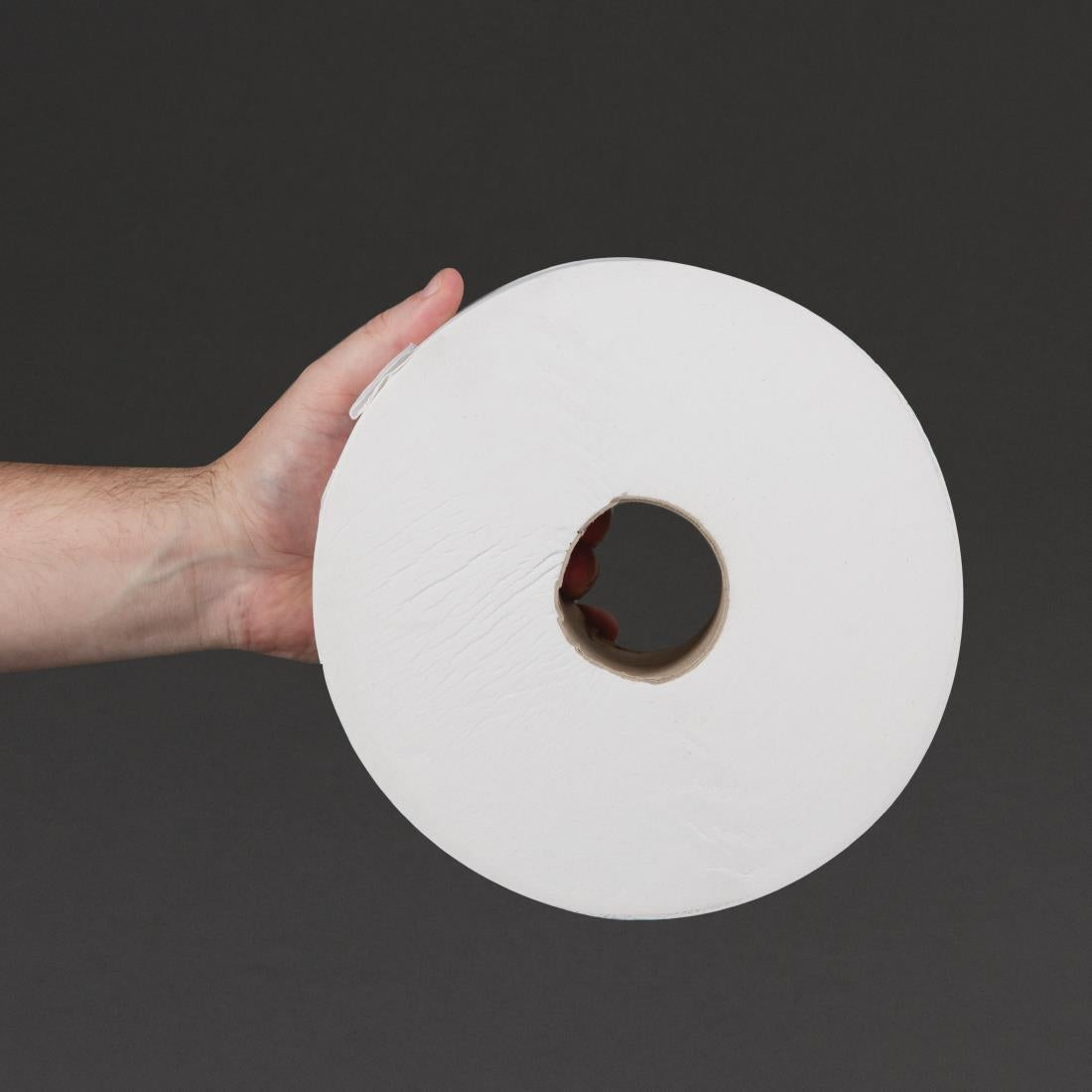 Jantex Jumbo Roll Refill 2ply 300m (Pack of 6) - DL919 Jantex