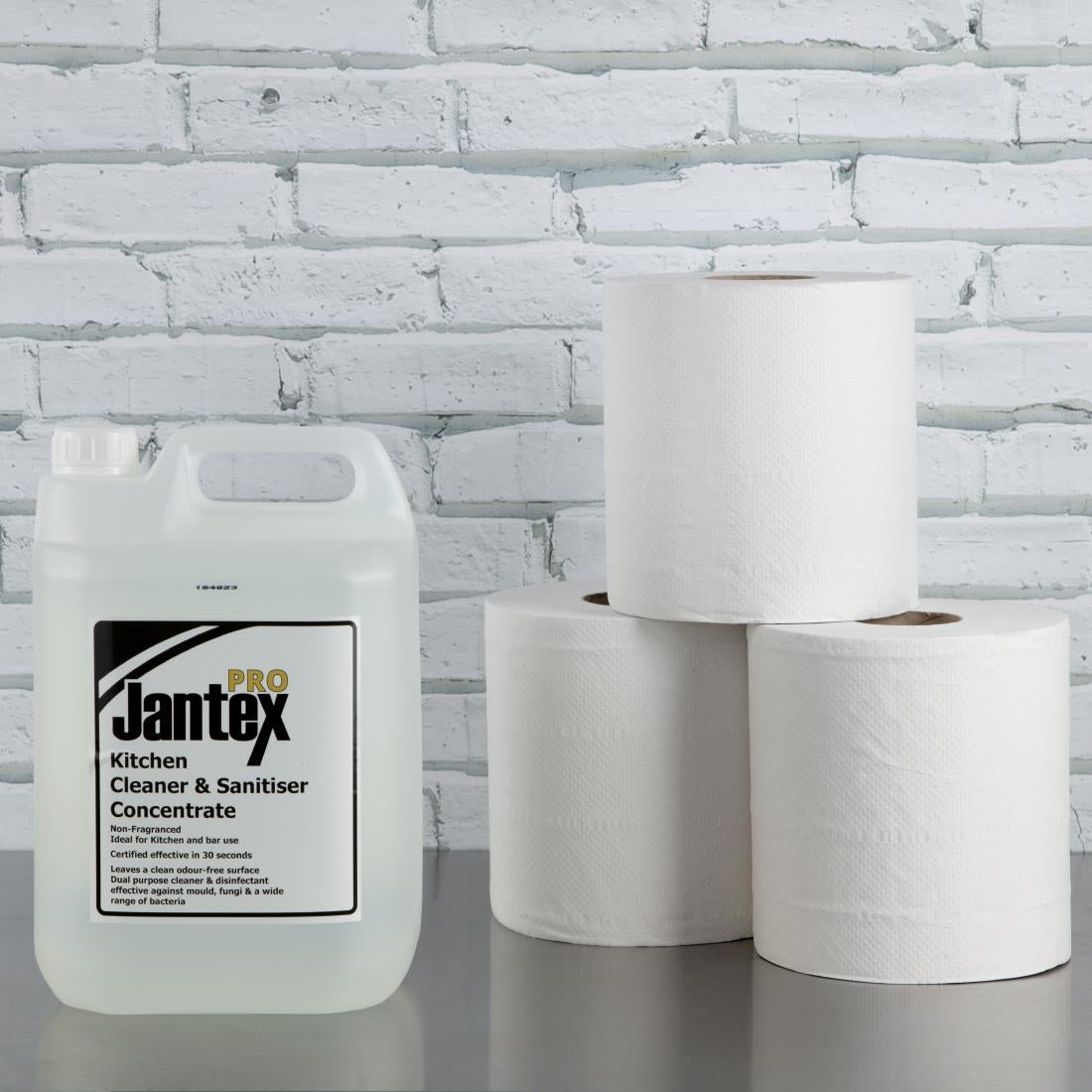Jantex Centrefeed White Rolls 2-Ply 120m (Pack of 6) - DL920 Jantex