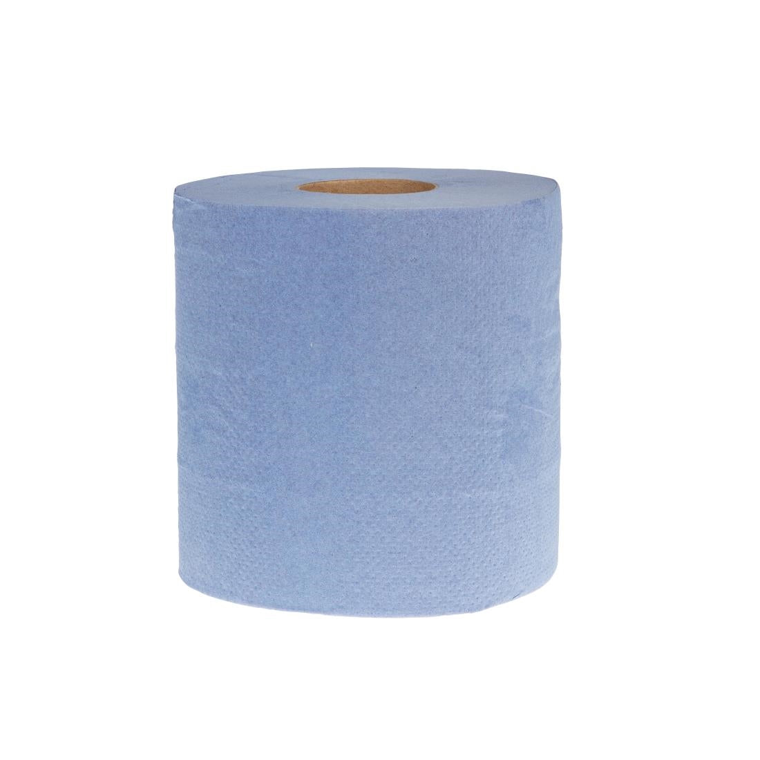 Jantex Centrefeed Blue Rolls 2-Ply 120m (Pack of 6) - DL921 Jantex