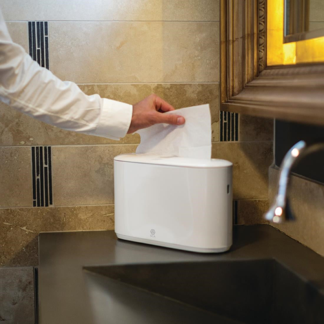 Tork Z Fold Paper Hand Towels White 1-Ply 250 Sheets (Pack of 12) - DL931 Tork