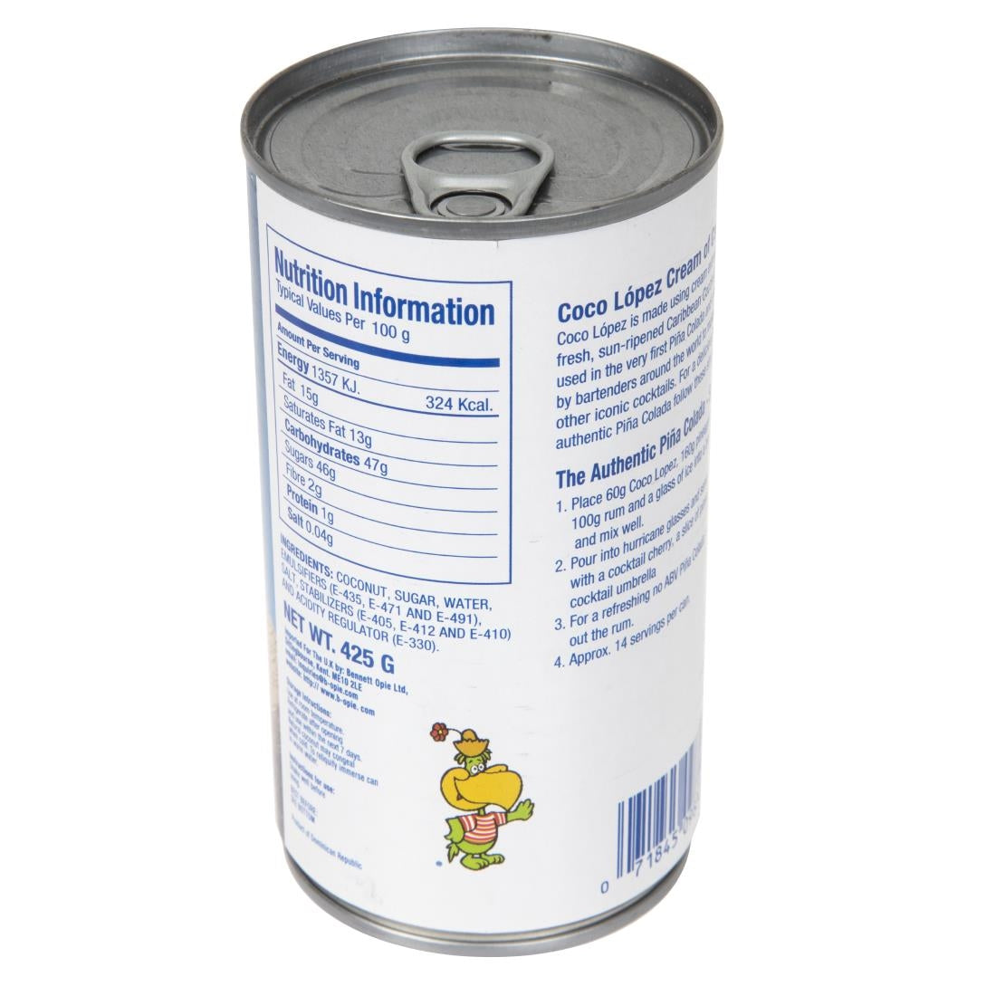 Coco Lopez Cream of Coconut Cocktail Mix - DM106 Coco Lopez