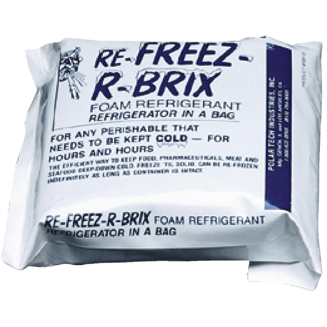 San Jamar Refreezable Ice Packs (Pack of 6) - DM114 San Jamar
