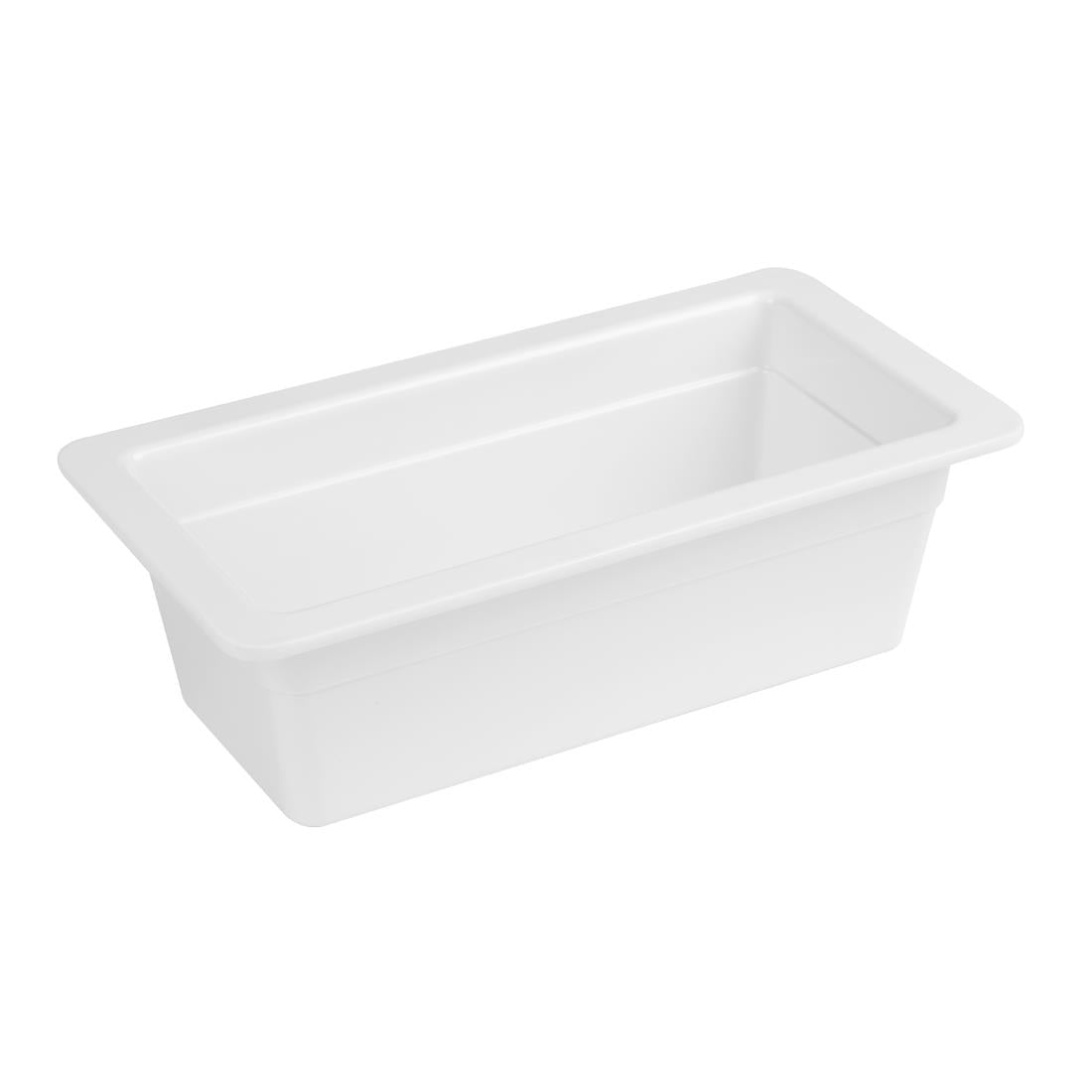 Olympia Kristallon Melamine 1/3 Gastronorm Dish 100mm - DM154 Olympia