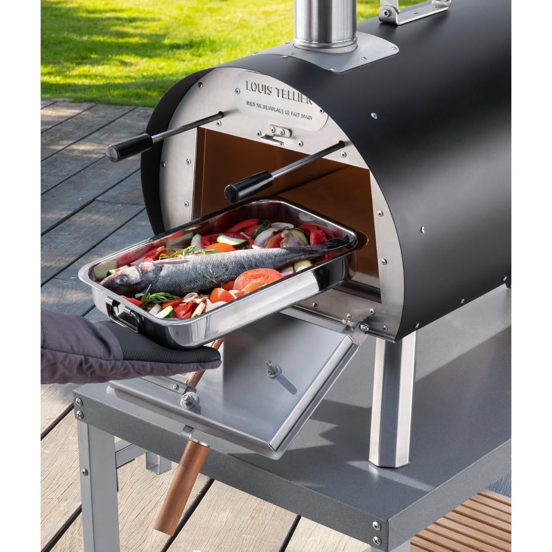Louis Tellier Marcel Wood-Fired Outdoor Oven MARC01 - DM180 Tellier