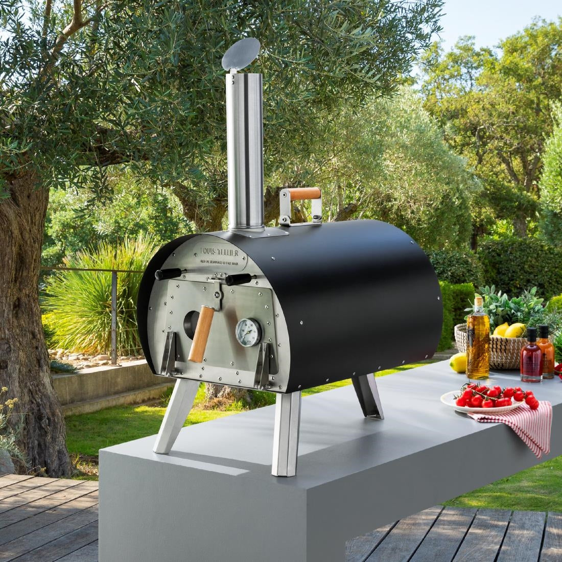 Louis Tellier Marcel Wood-Fired Outdoor Oven MARC01 - DM180 Tellier