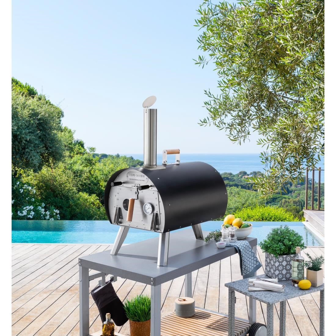 Louis Tellier Marcel Wood-Fired Outdoor Oven MARC01 - DM180 Tellier