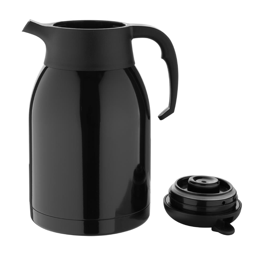 Olympia Vacuum Jug Black 2Ltr - DM184 Olympia