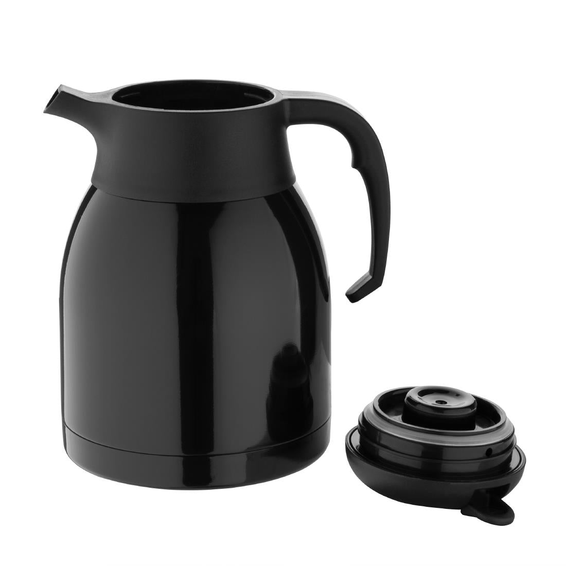 Olympia Vacuum Jug Black 1.5Ltr - DM185 Olympia
