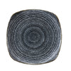 Churchill Studio Prints Homespun Charcoal Black Square Plate 252mm - DM444 Plates Churchill