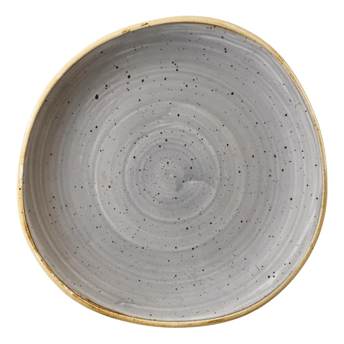 Churchill Stonecast Round Plate Peppercorn Grey 210mm (Pack of 12) - DM458 Plates Churchill
