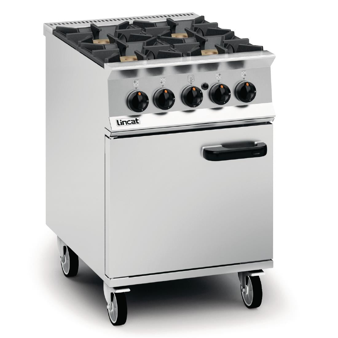 Lincat Opus 800 Natural Gas 4 Burner Range OG8001/N - DM500-N Lincat