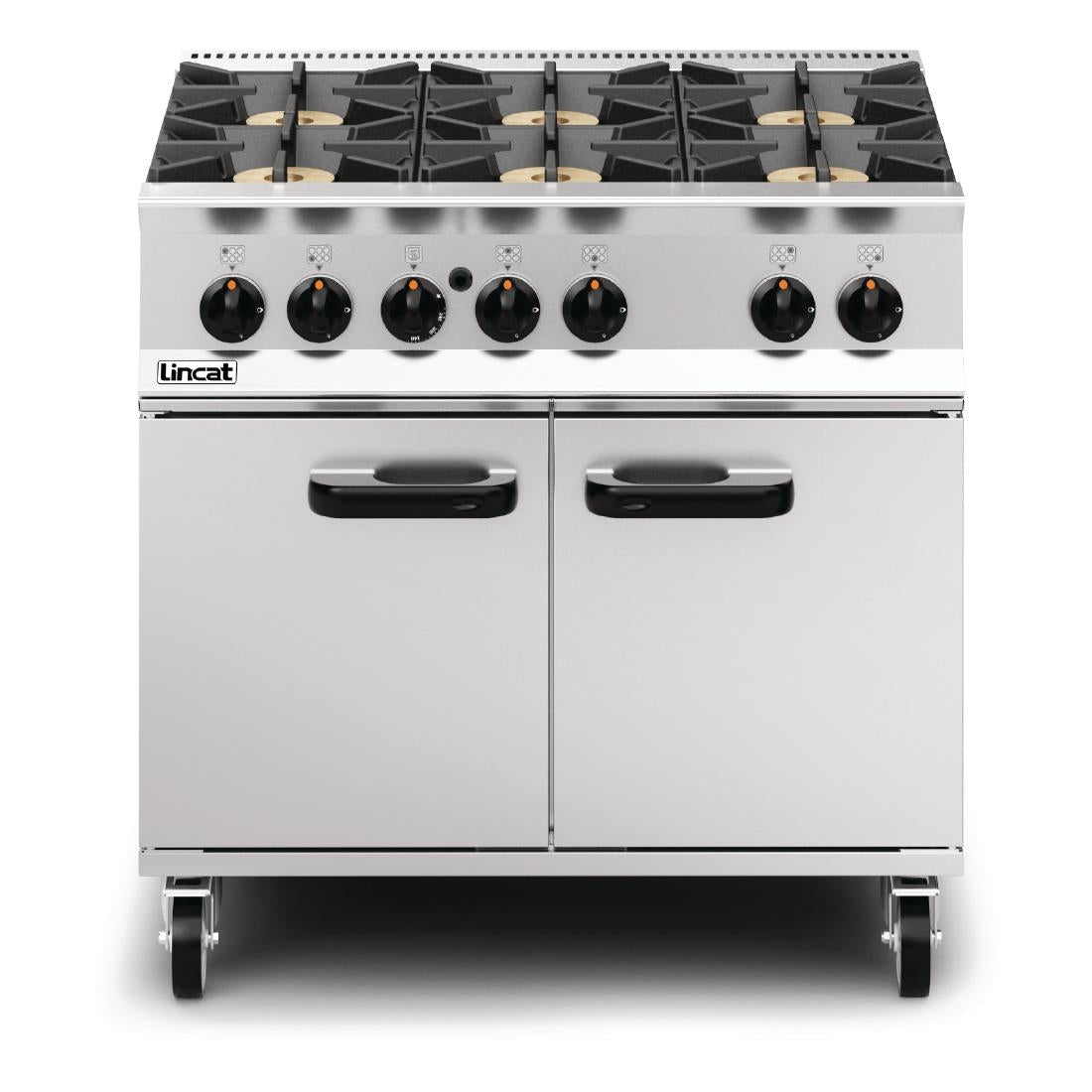 Lincat Opus 800 Natural Gas Oven Range 6 Burner OG8002/N - DM502-N Lincat